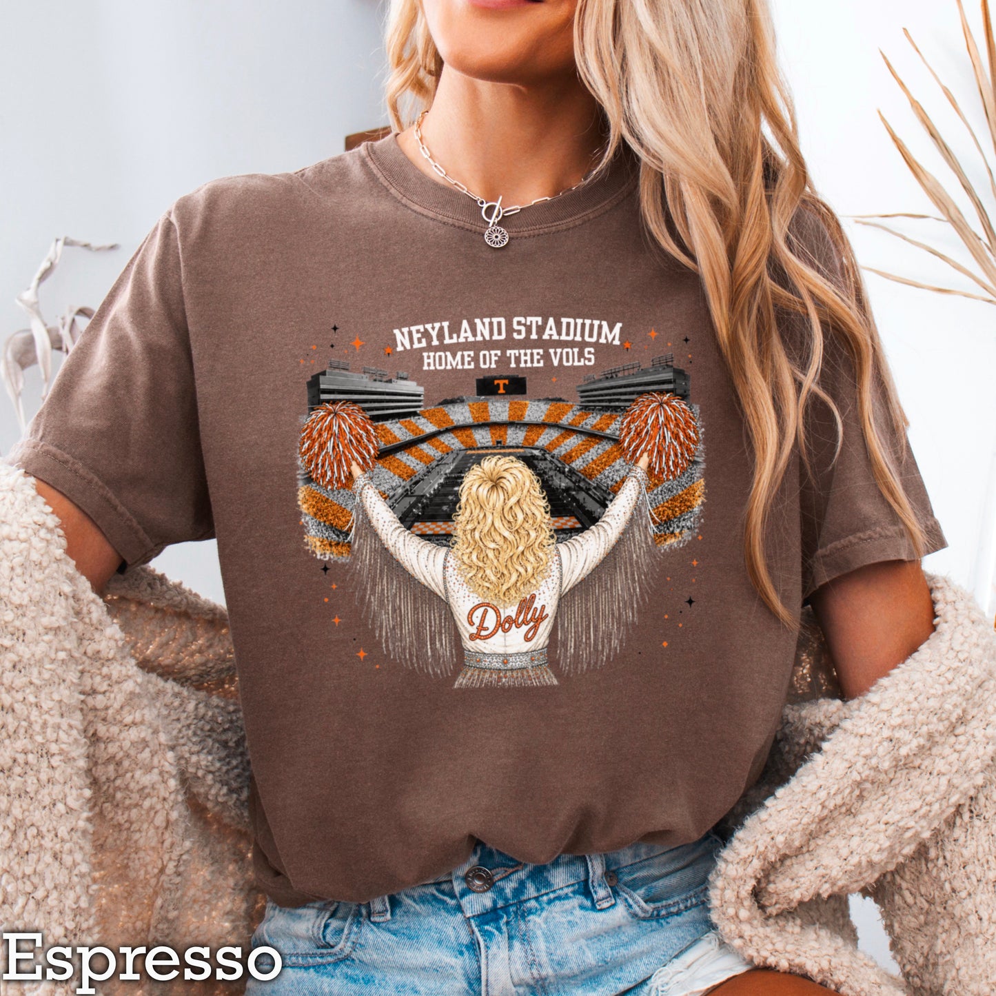 Dolly Stadium Comfort Color Graphic Tee