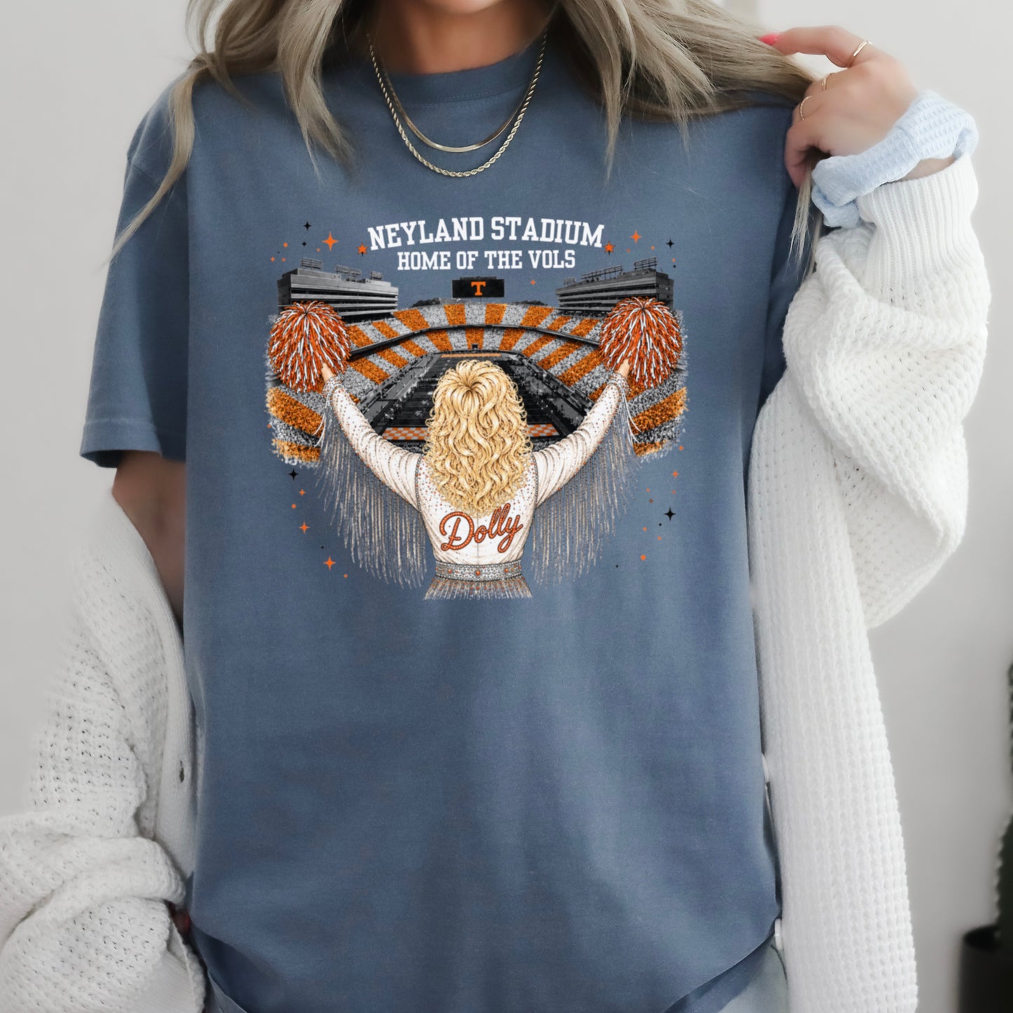 Dolly Stadium Comfort Color Graphic Tee