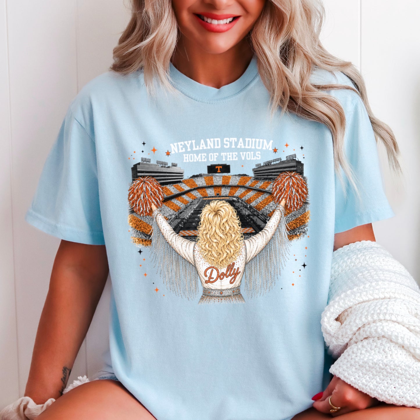 Dolly Stadium Comfort Color Graphic Tee