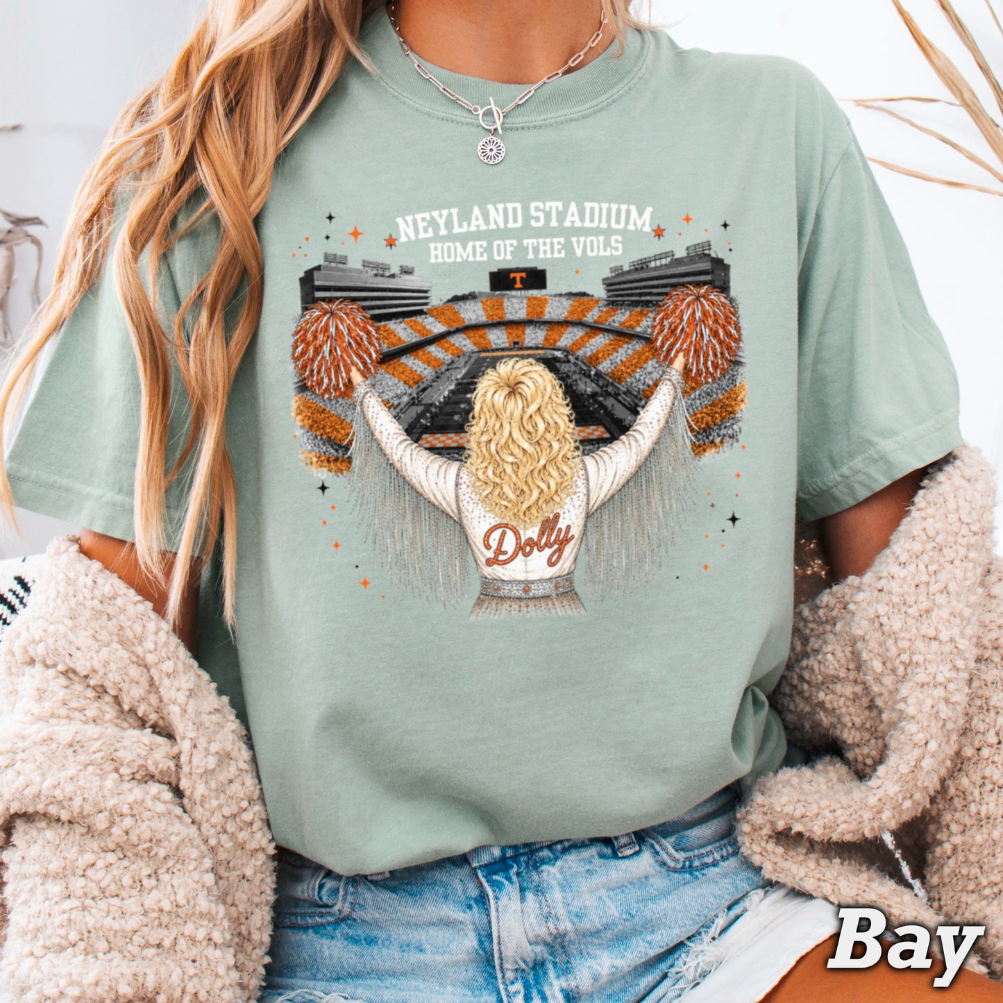 Dolly Stadium Comfort Color Graphic Tee