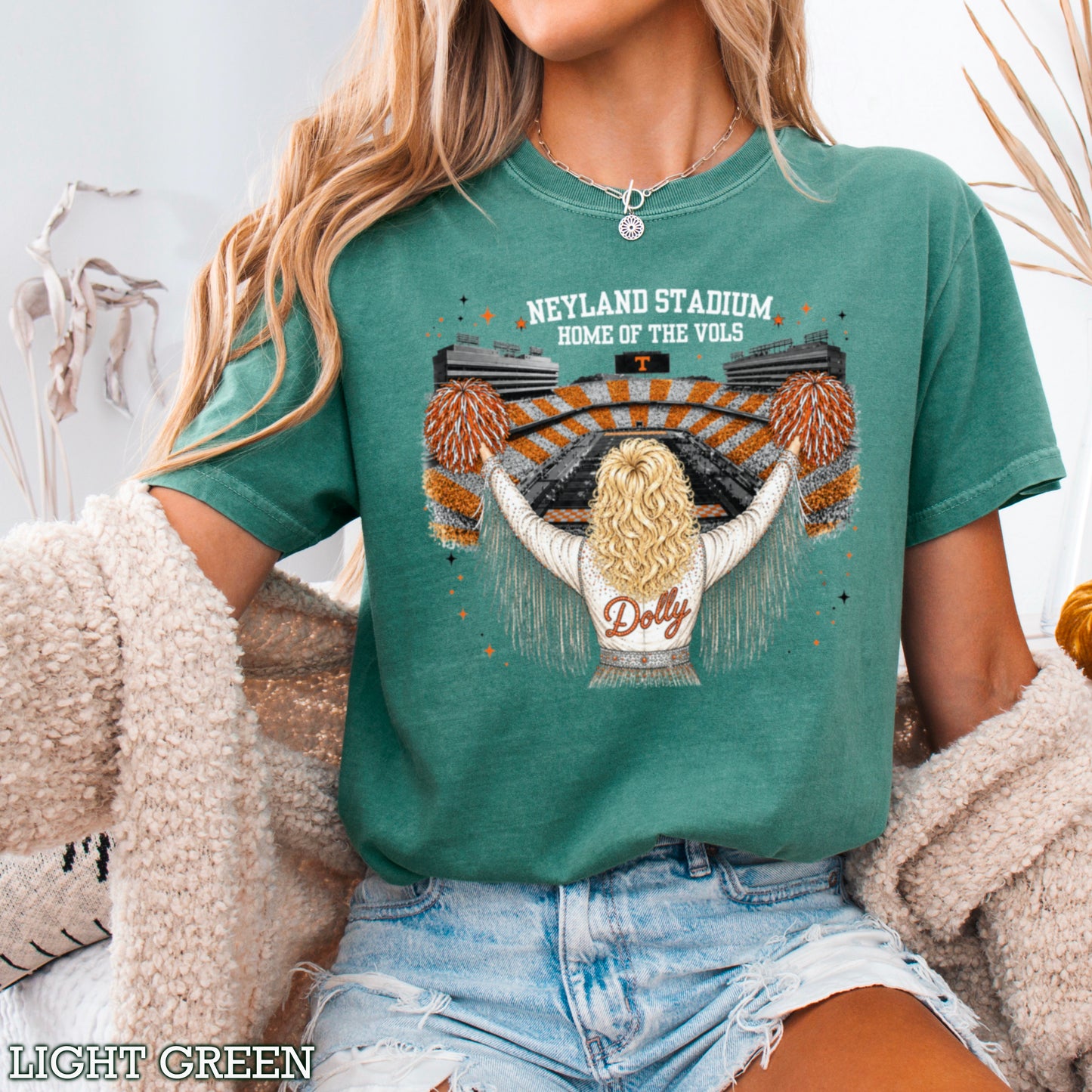 Dolly Stadium Comfort Color Graphic Tee