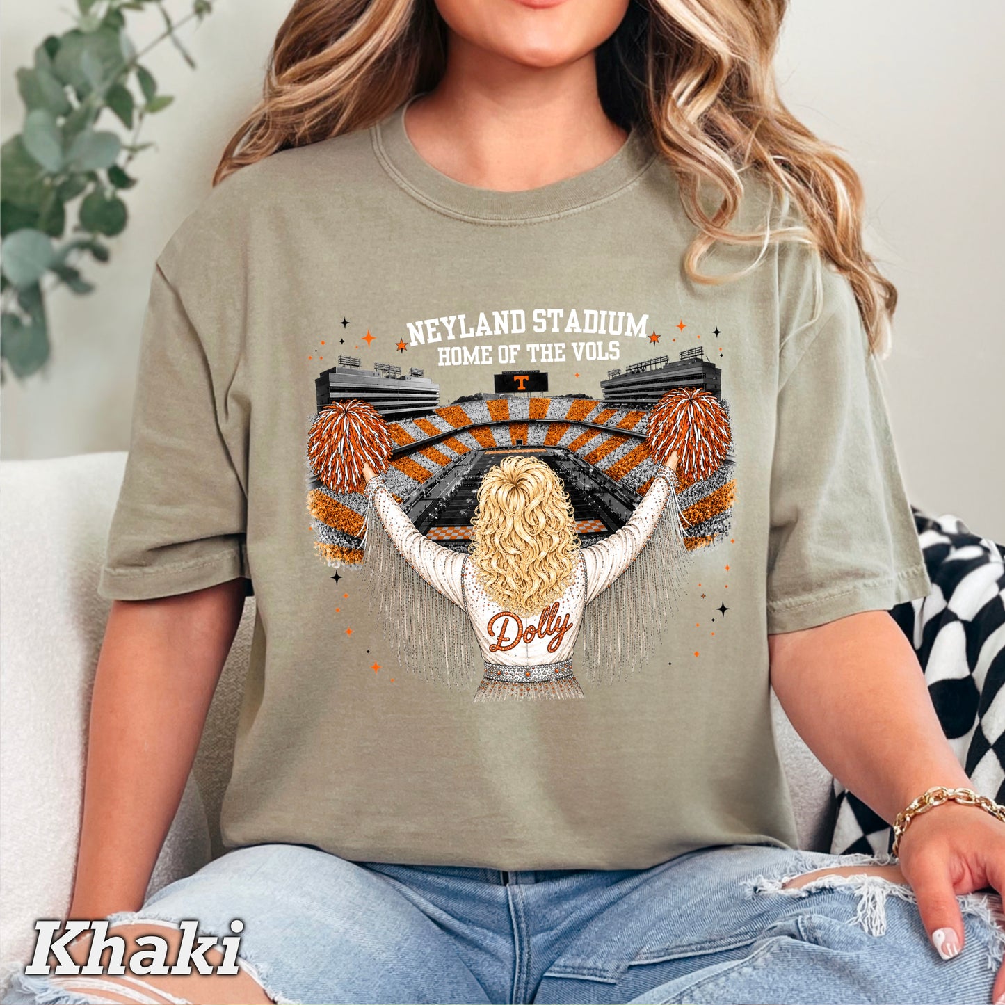 Dolly Stadium Comfort Color Graphic Tee