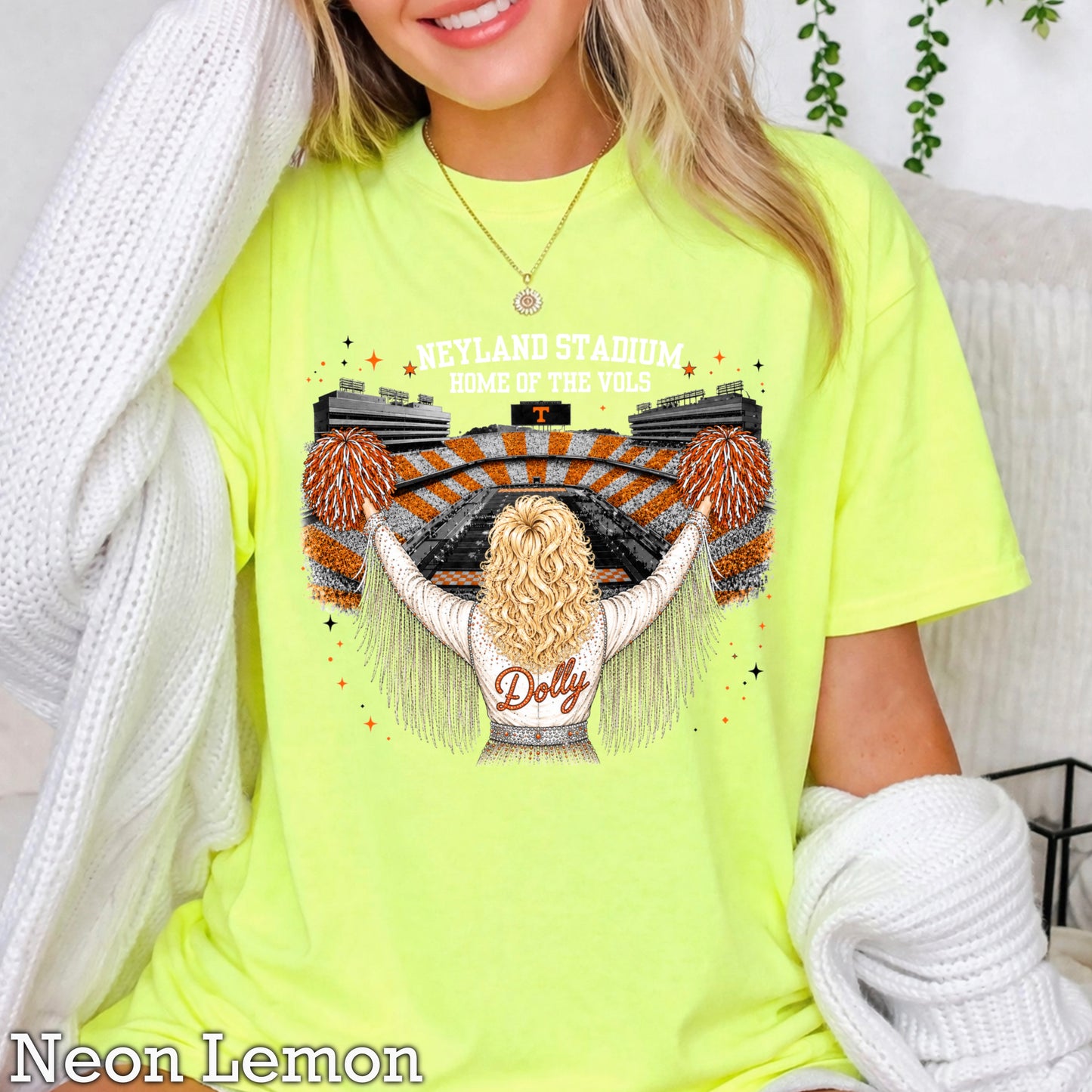 Dolly Stadium Comfort Color Graphic Tee