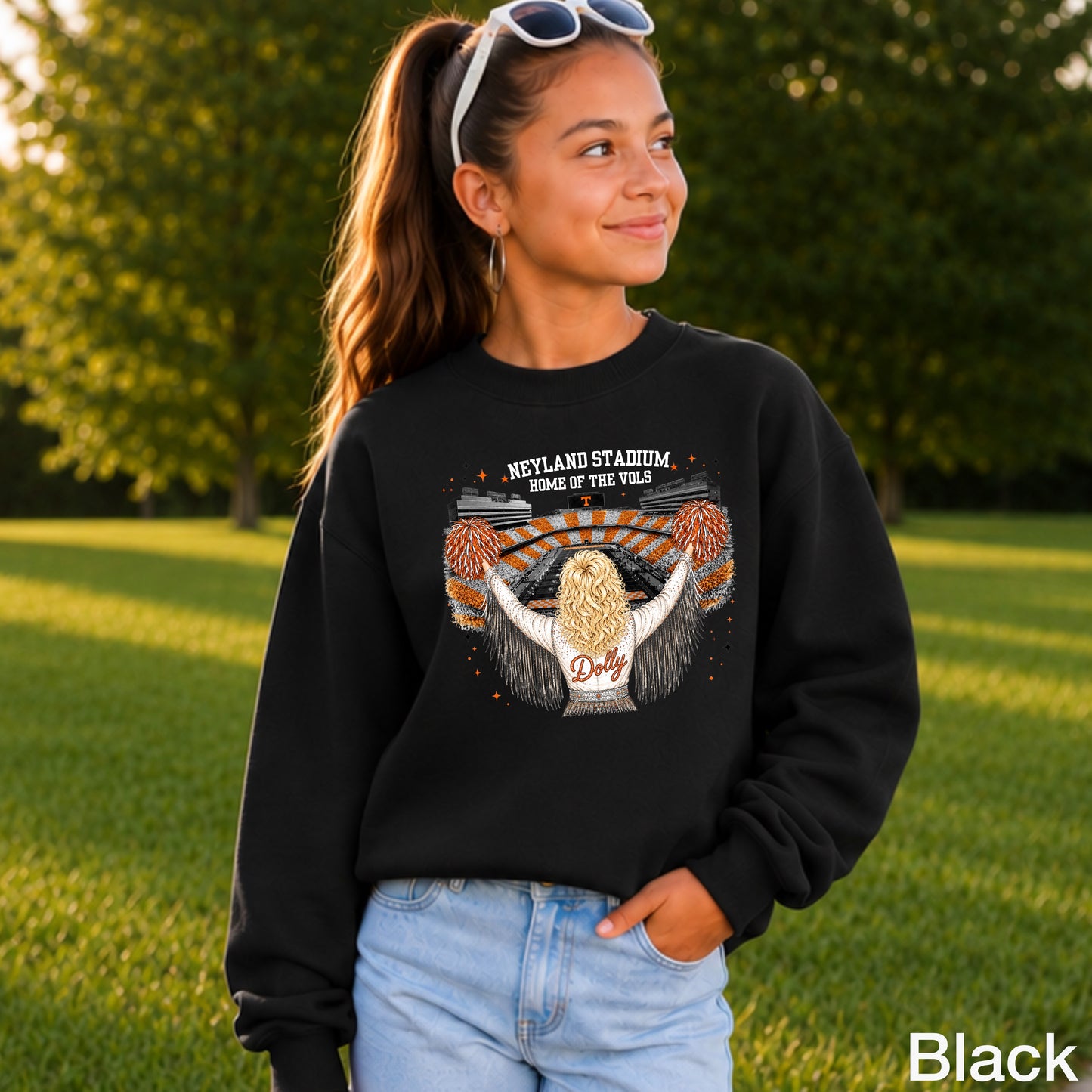Dolly Stadium Youth Crewneck Sweatshirt