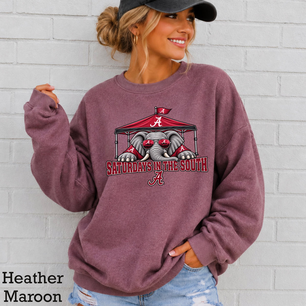 Saturdays In The South Crewneck Sweatshirt