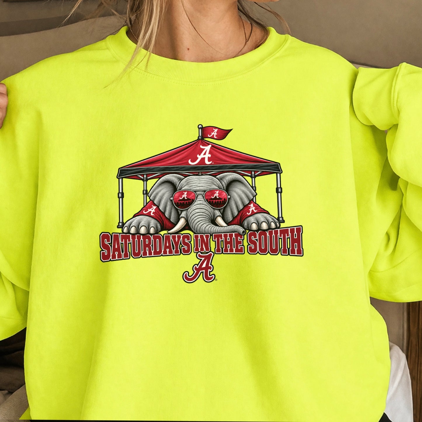 Saturdays In The South Crewneck Sweatshirt