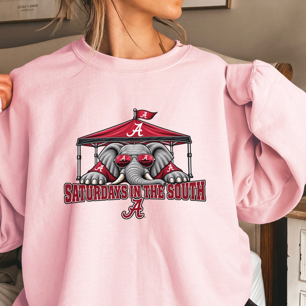 Saturdays In The South Crewneck Sweatshirt
