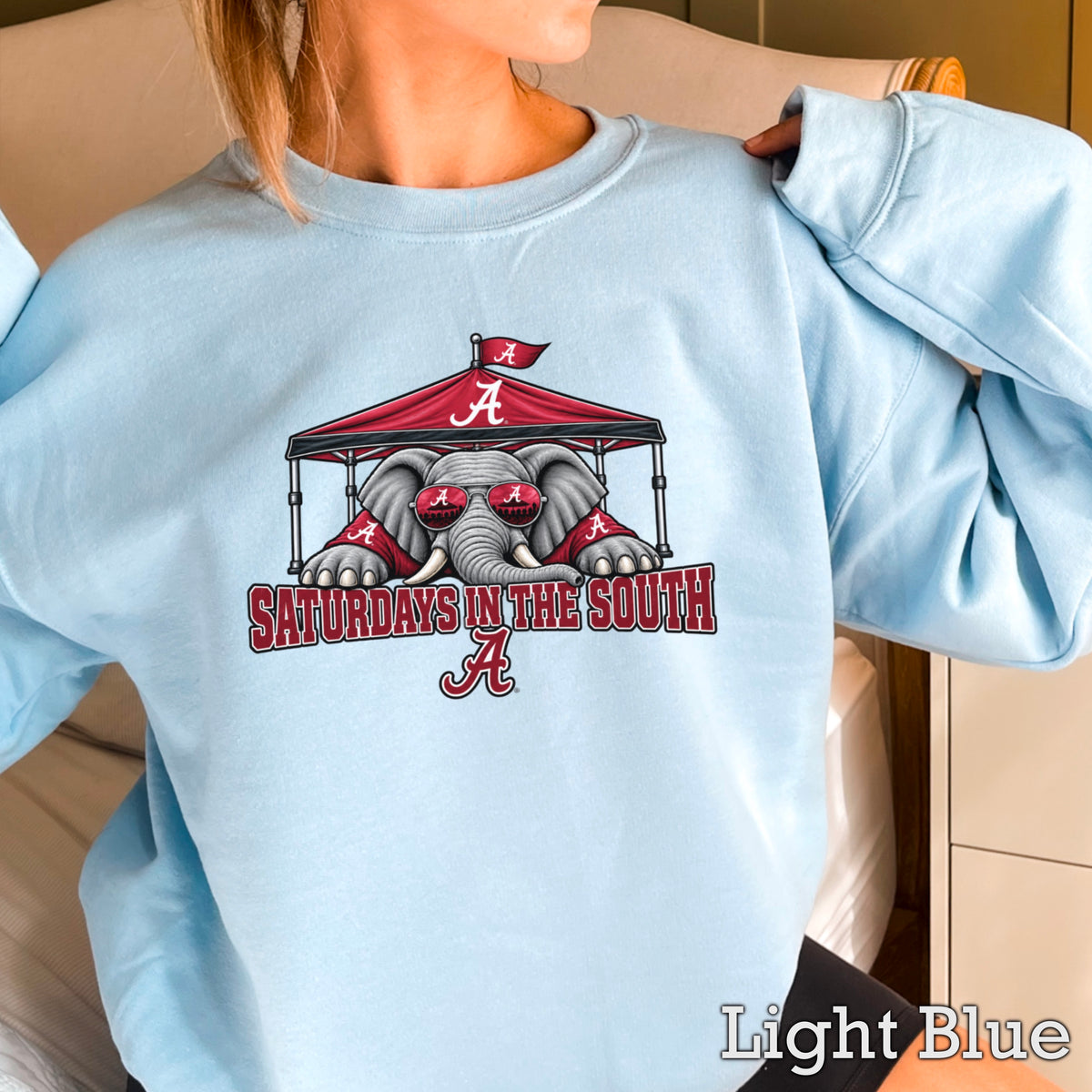 Saturdays In The South Crewneck Sweatshirt