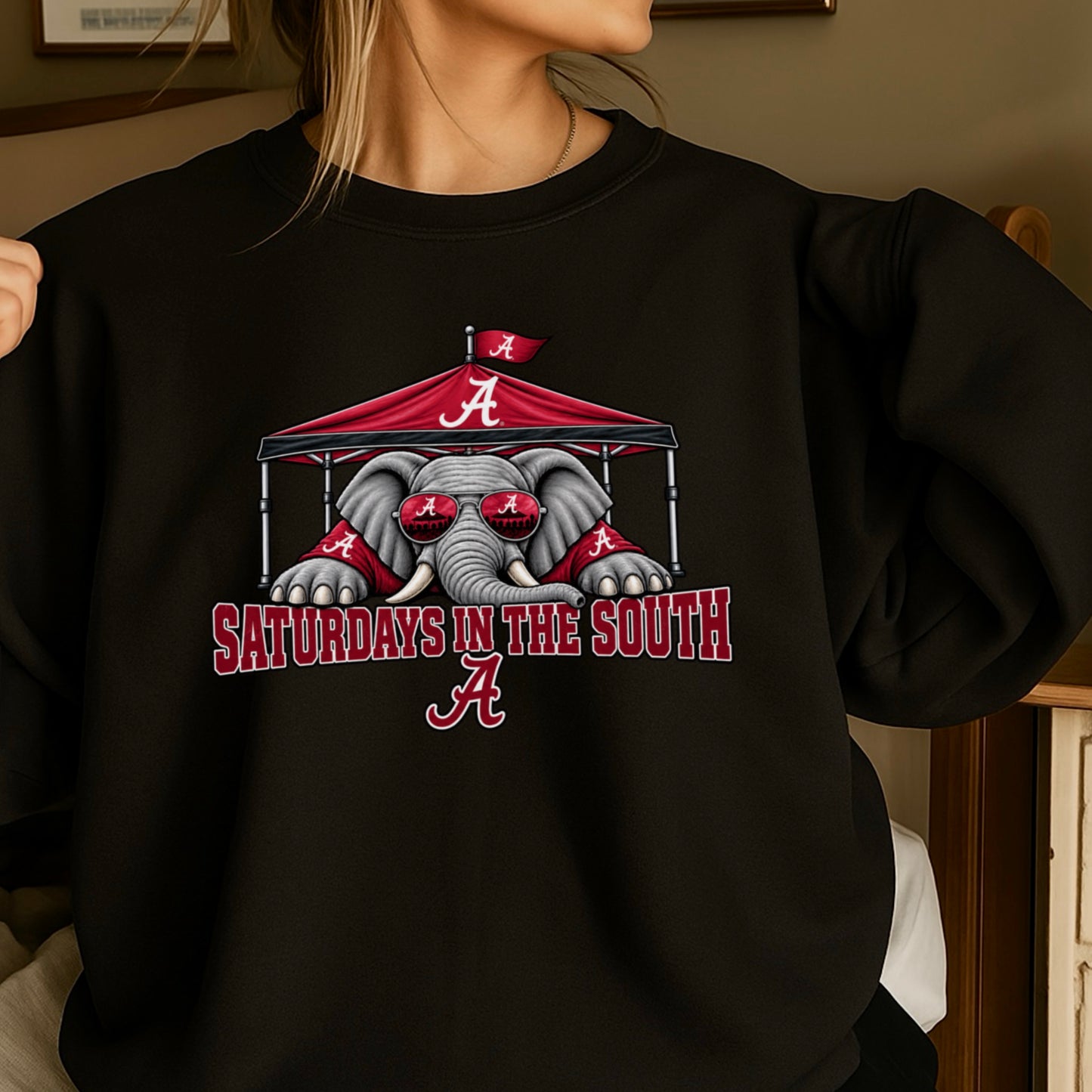 Saturdays In The South Crewneck Sweatshirt