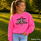 Saturdays In The South Youth Crewneck Sweatshirt