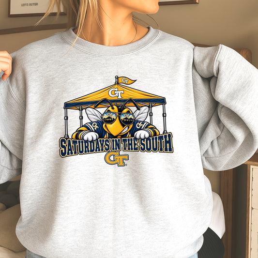 Saturdays In The South Crewneck Sweatshirt
