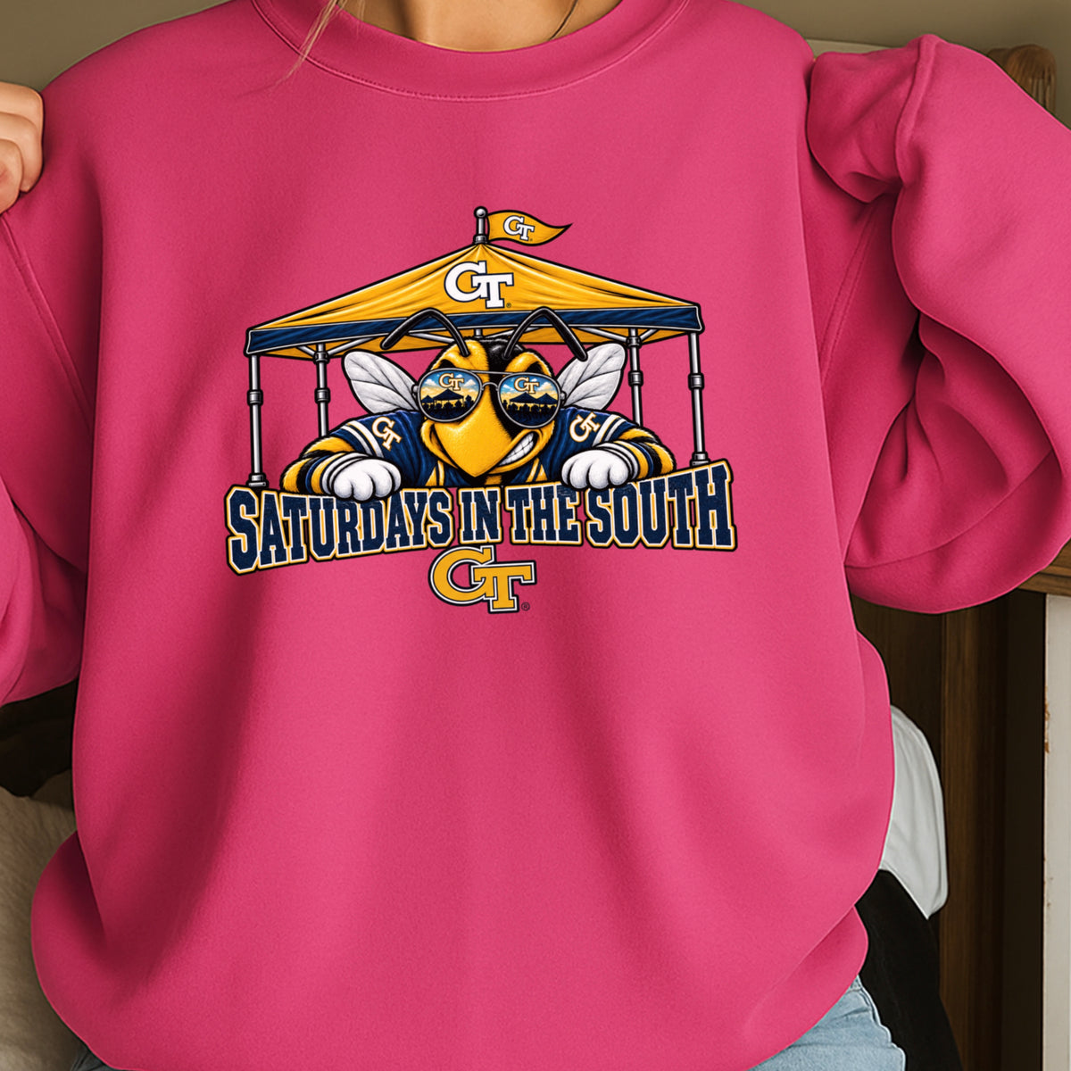 Saturdays In The South Crewneck Sweatshirt