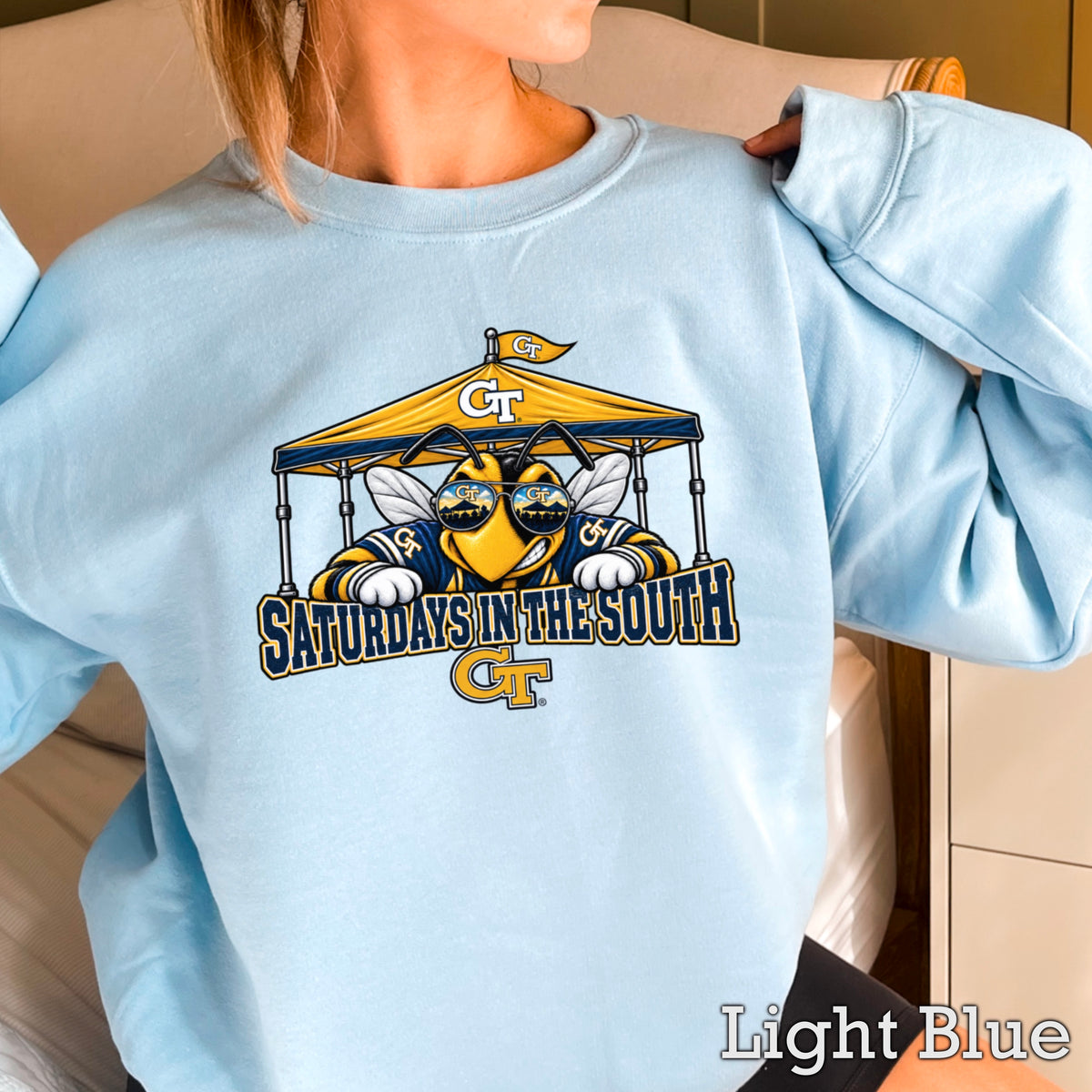 Saturdays In The South Crewneck Sweatshirt