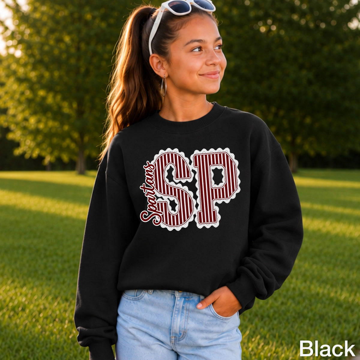 Spartans Youth Crewneck Sweatshirt on sale u til 09/11