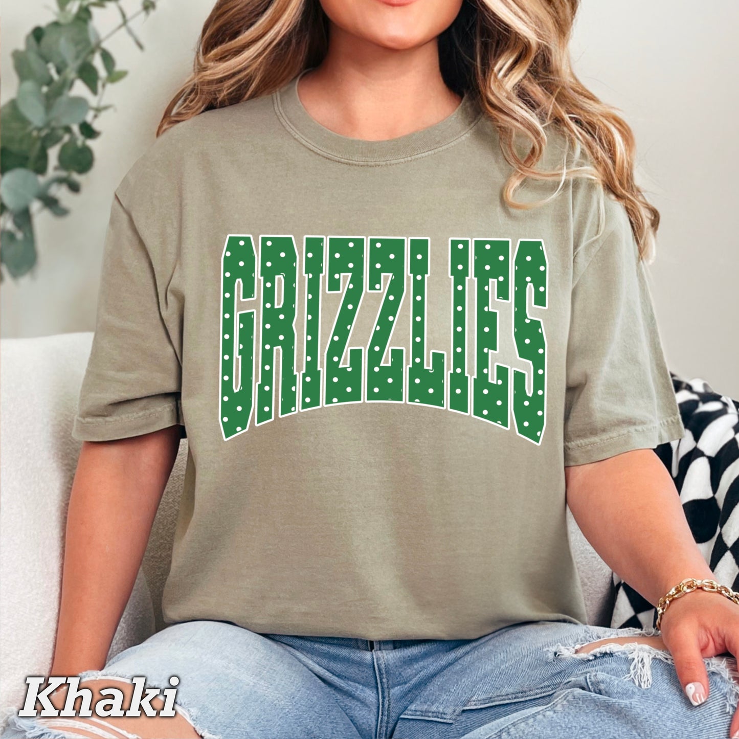 Grizzlies Comfort Color Graphic Tee