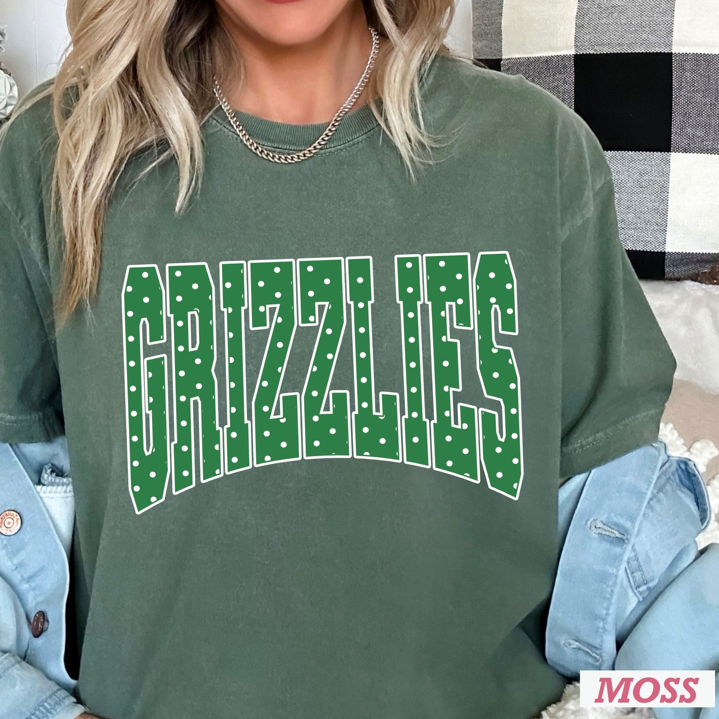 Grizzlies Comfort Color Graphic Tee
