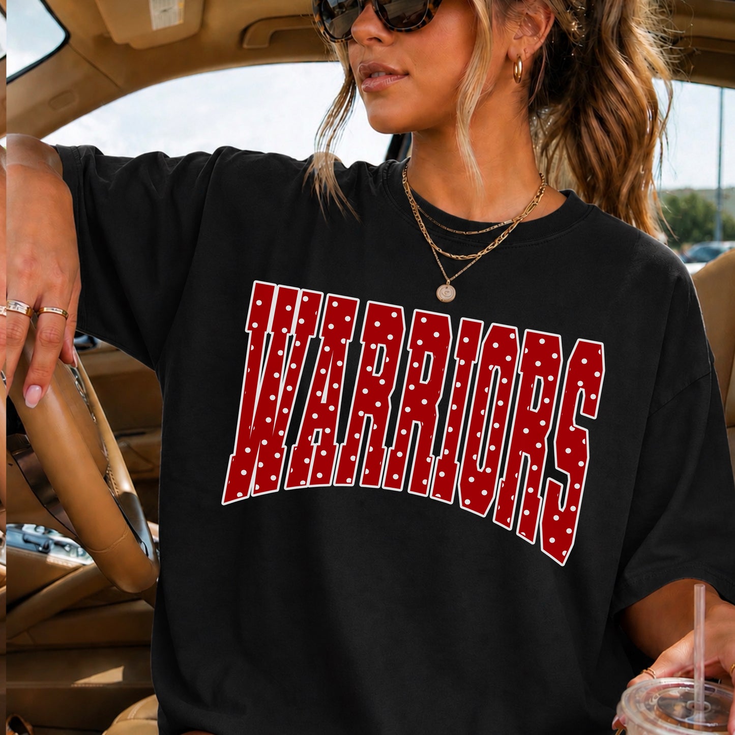 Warriors Comfort Color Graphic Tee