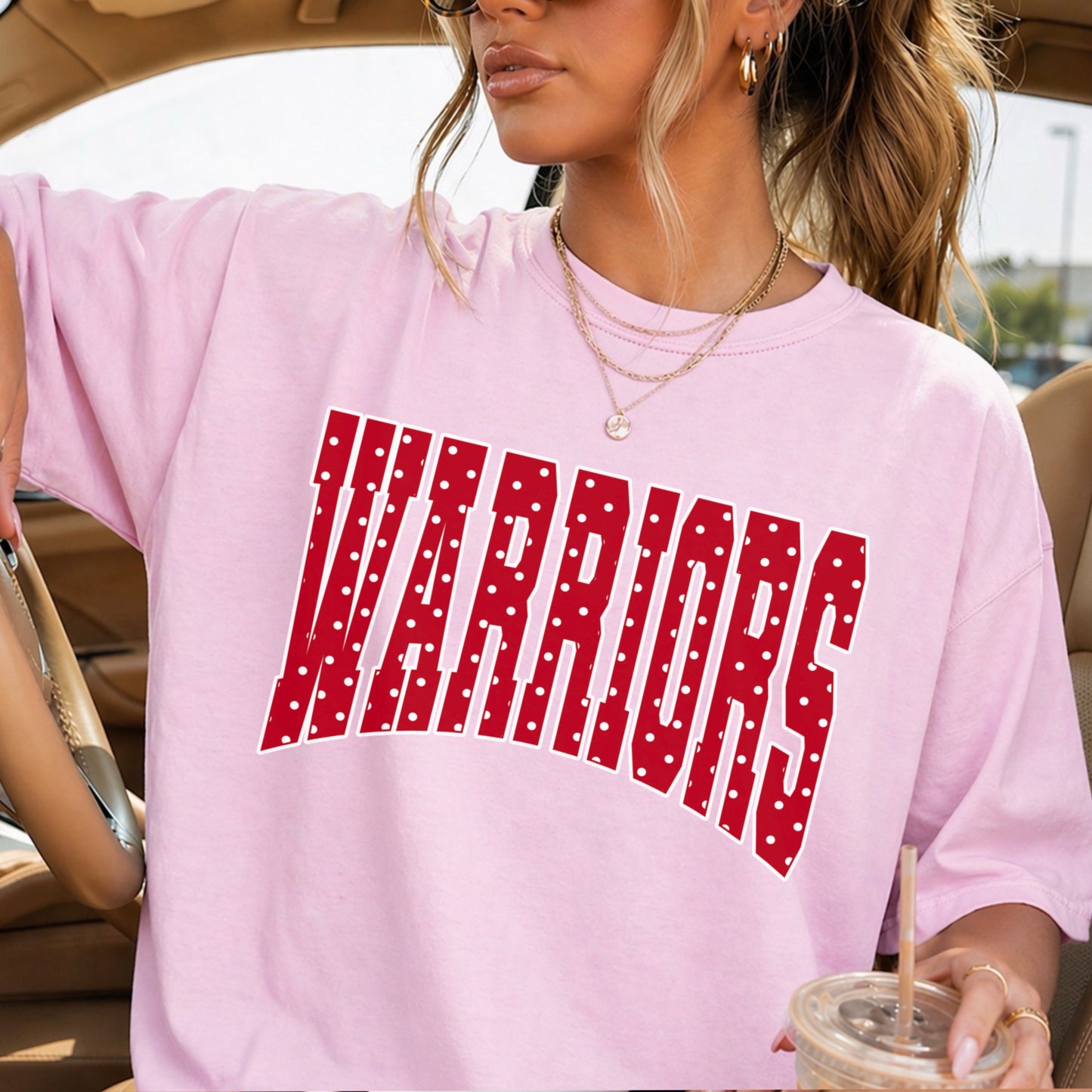 Warriors Comfort Color Graphic Tee