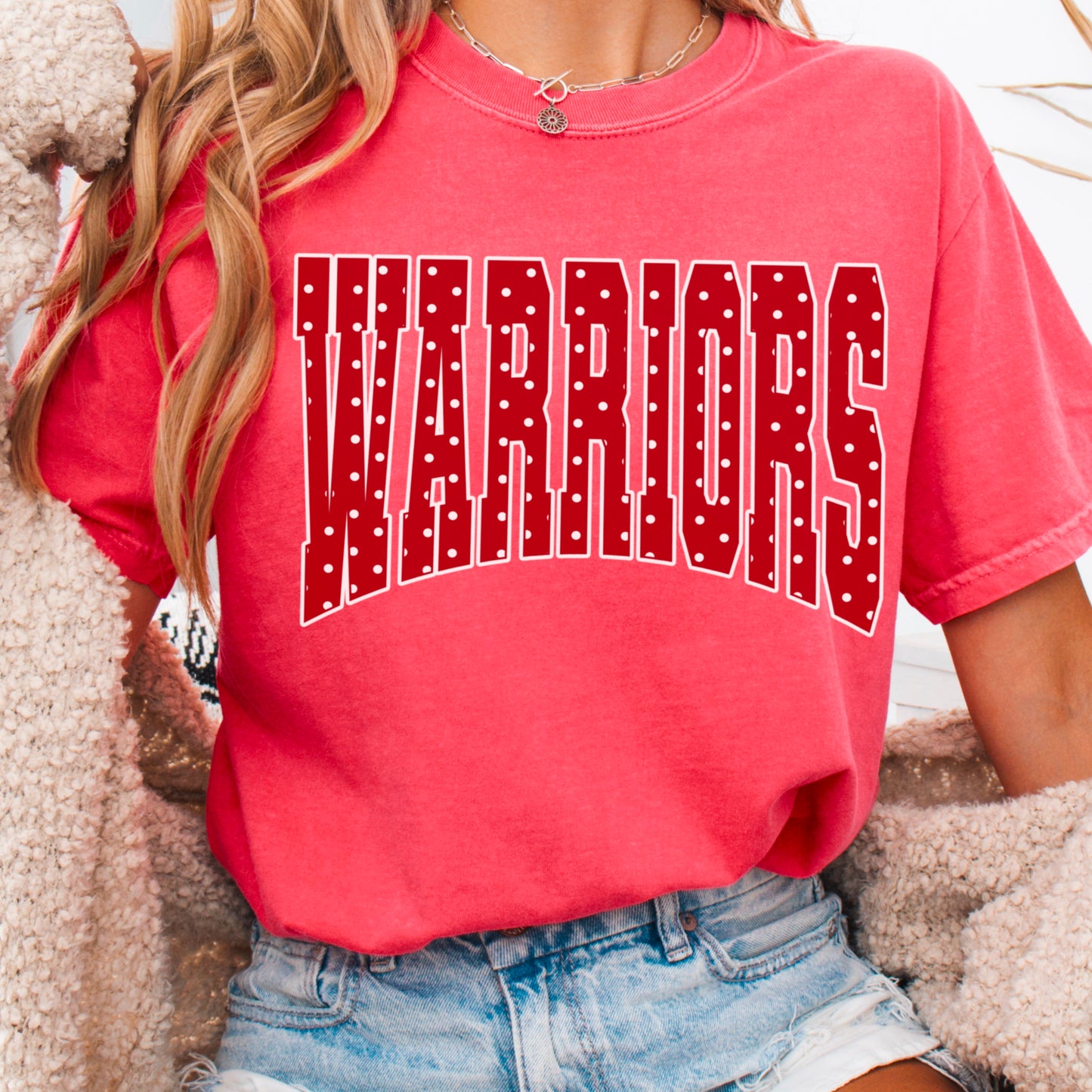 Warriors Comfort Color Graphic Tee