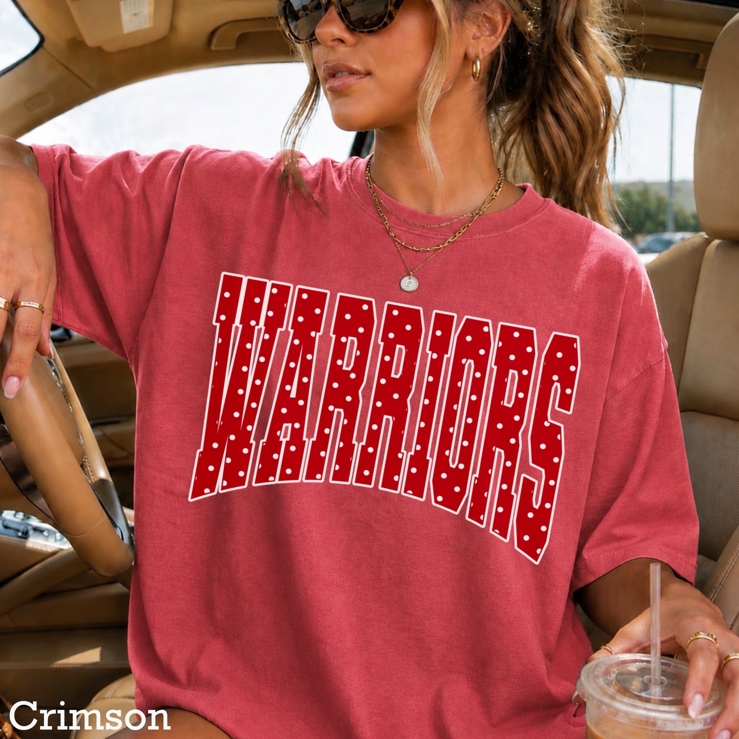 Warriors Comfort Color Graphic Tee