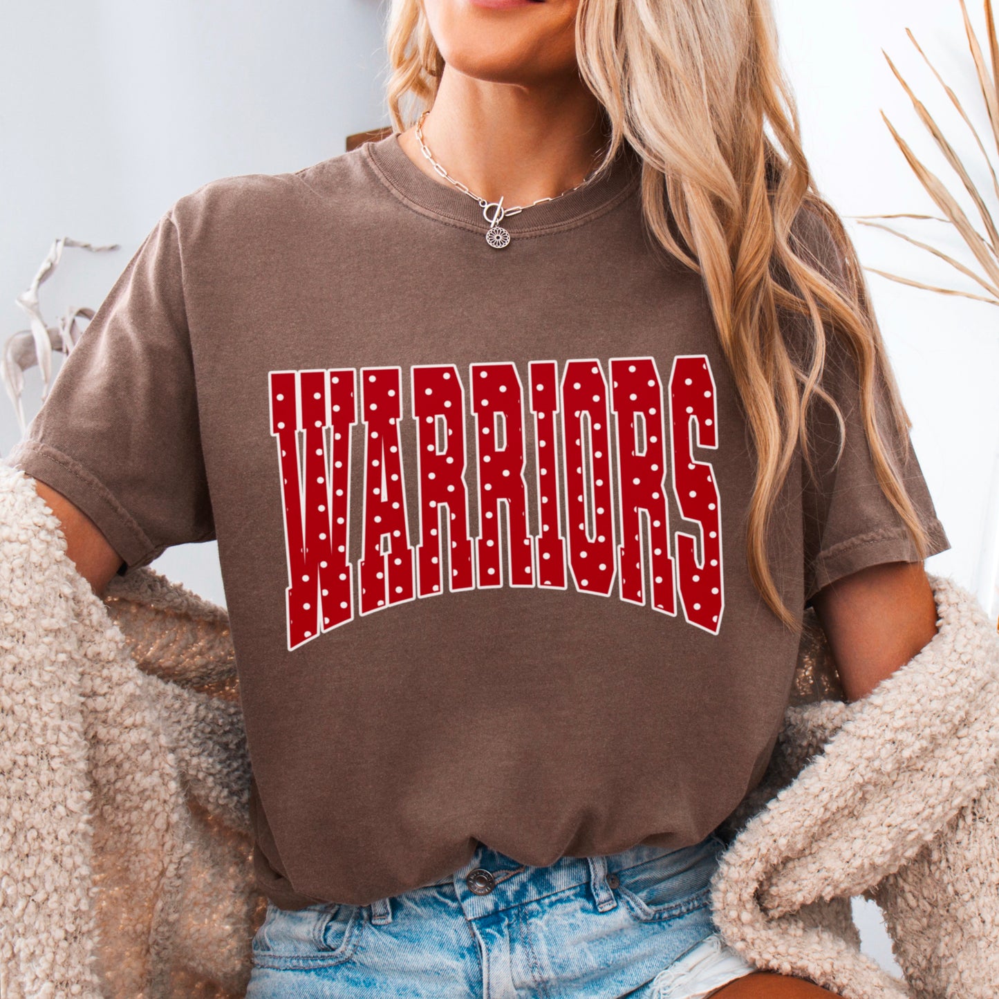 Warriors Comfort Color Graphic Tee