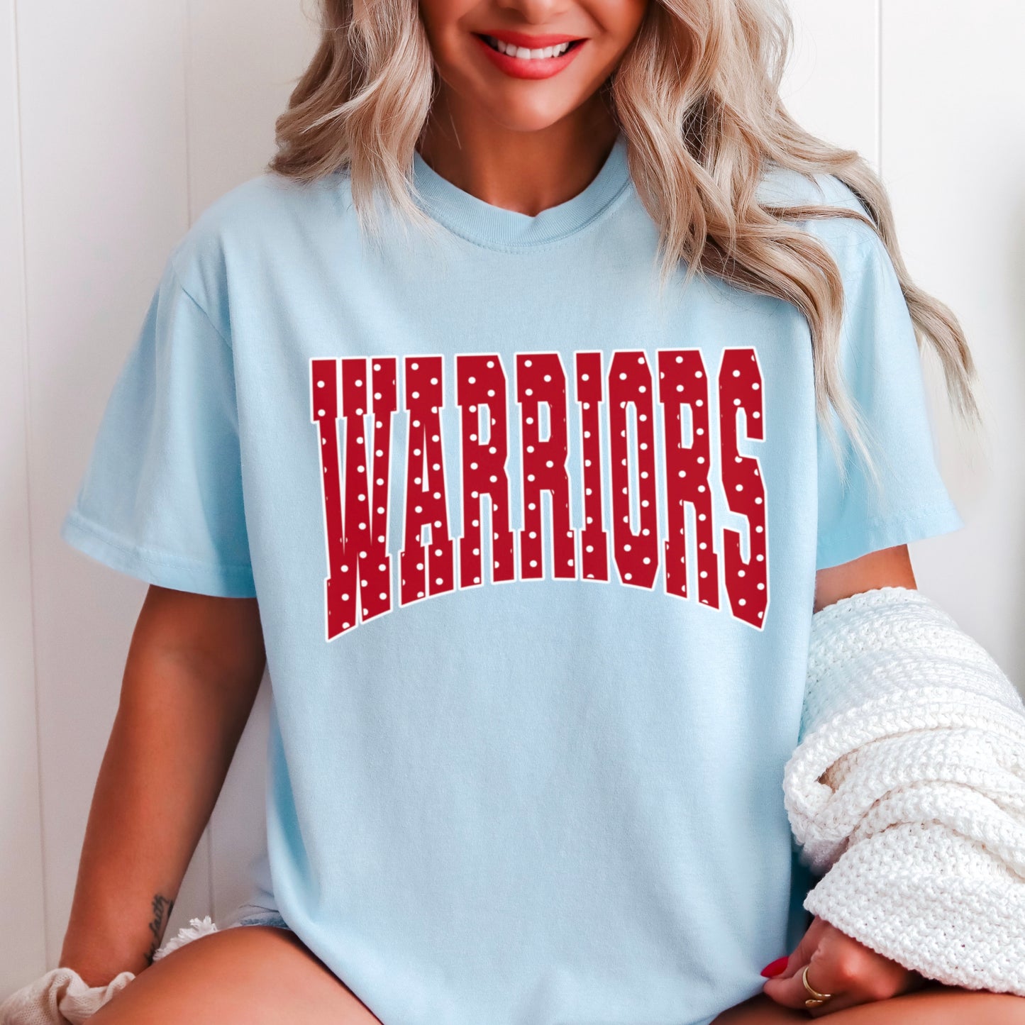 Warriors Comfort Color Graphic Tee