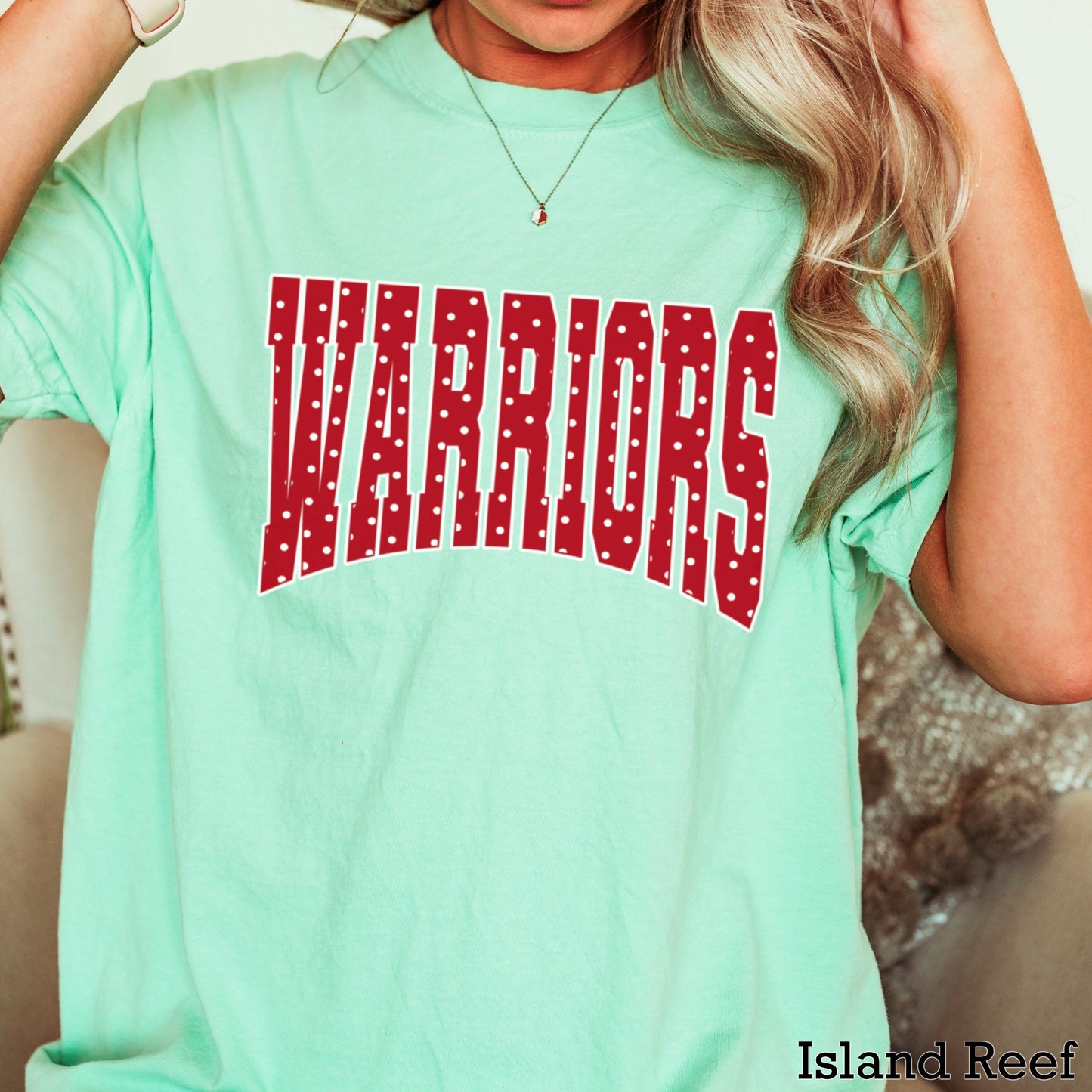 Warriors Comfort Color Graphic Tee