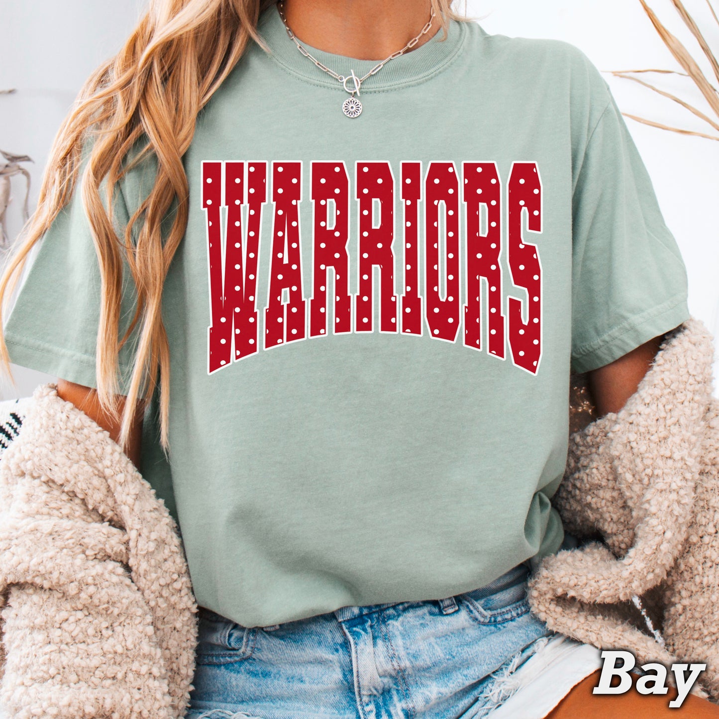 Warriors Comfort Color Graphic Tee