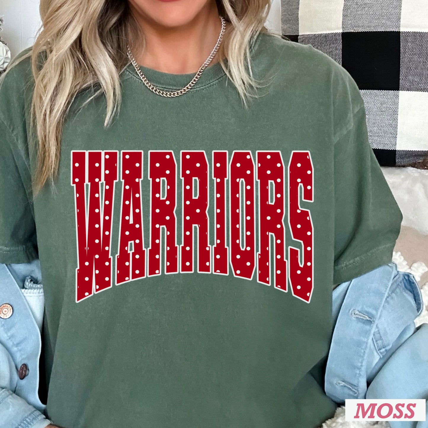 Warriors Comfort Color Graphic Tee