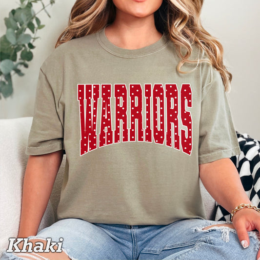 Warriors Comfort Color Graphic Tee