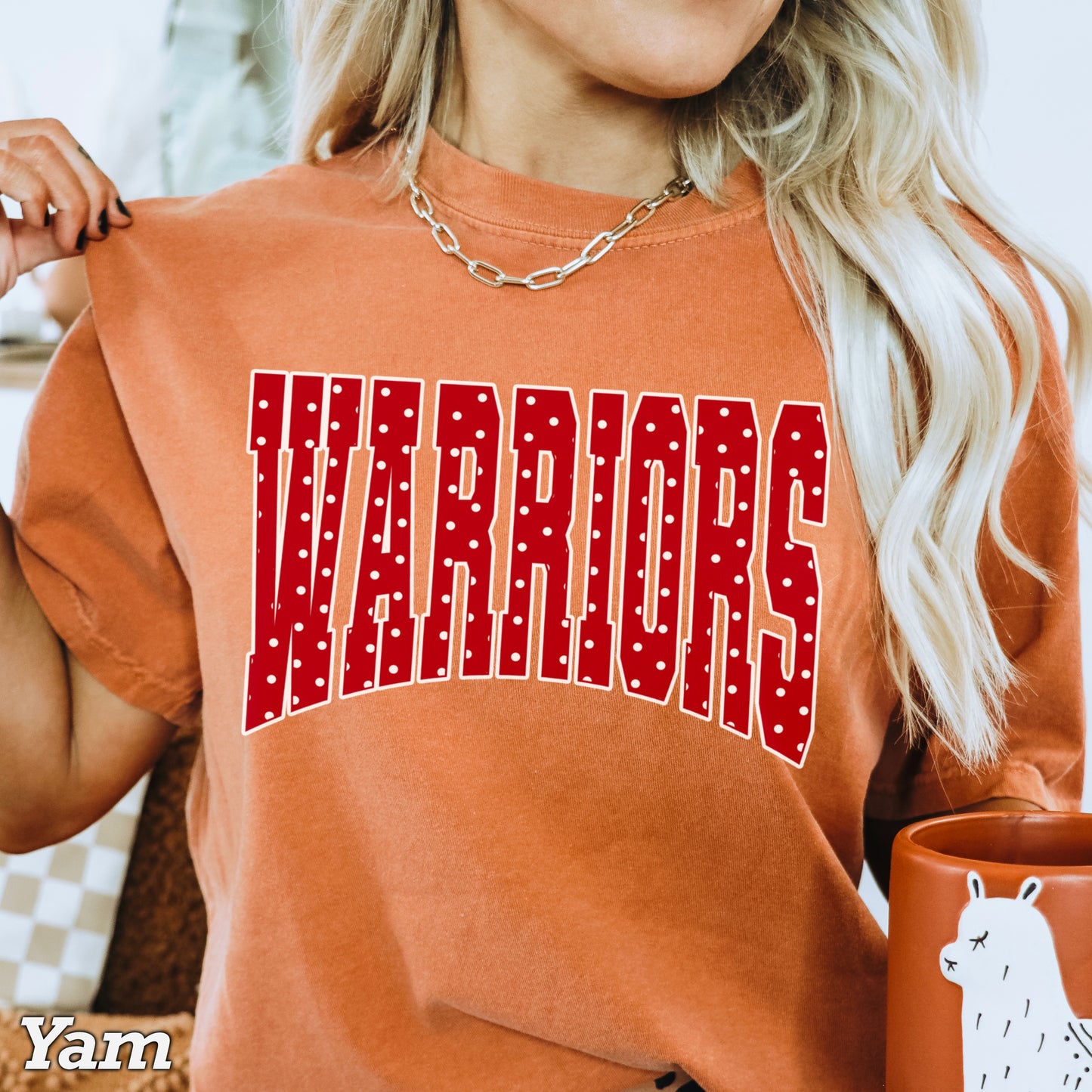 Warriors Comfort Color Graphic Tee