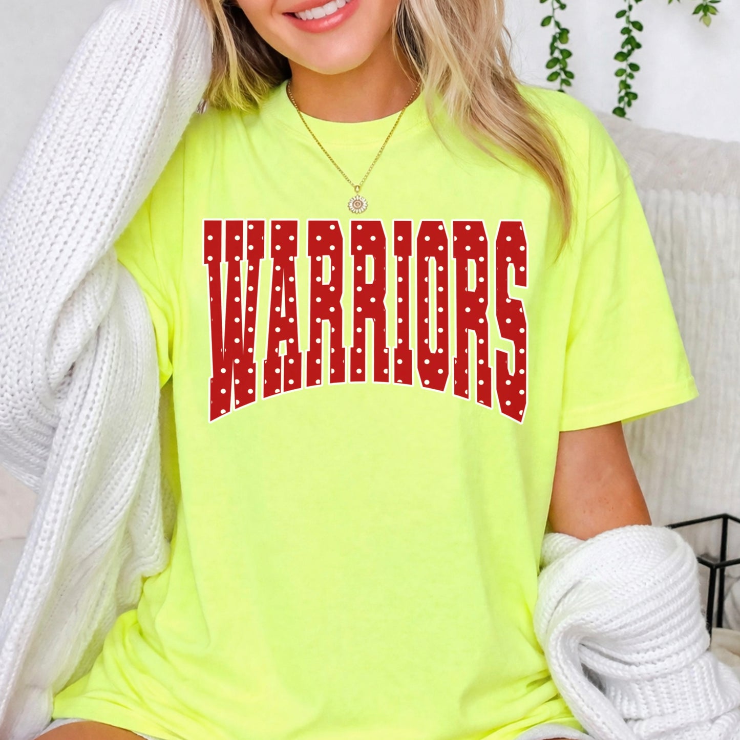 Warriors Comfort Color Graphic Tee