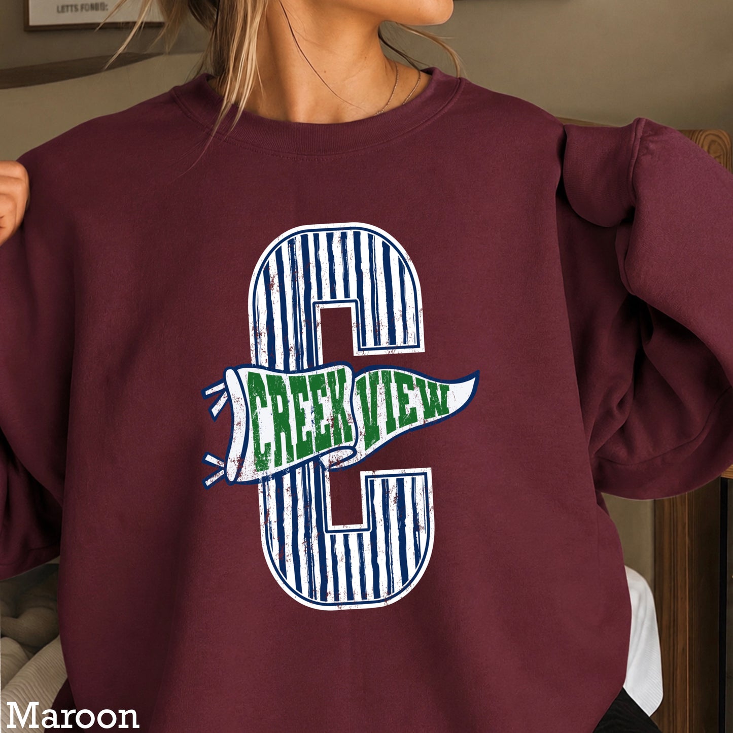 Creekview Grizzlies Crewneck Sweatshirt
