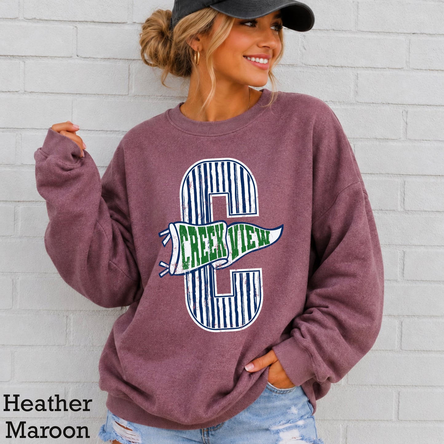 Creekview Grizzlies Crewneck Sweatshirt