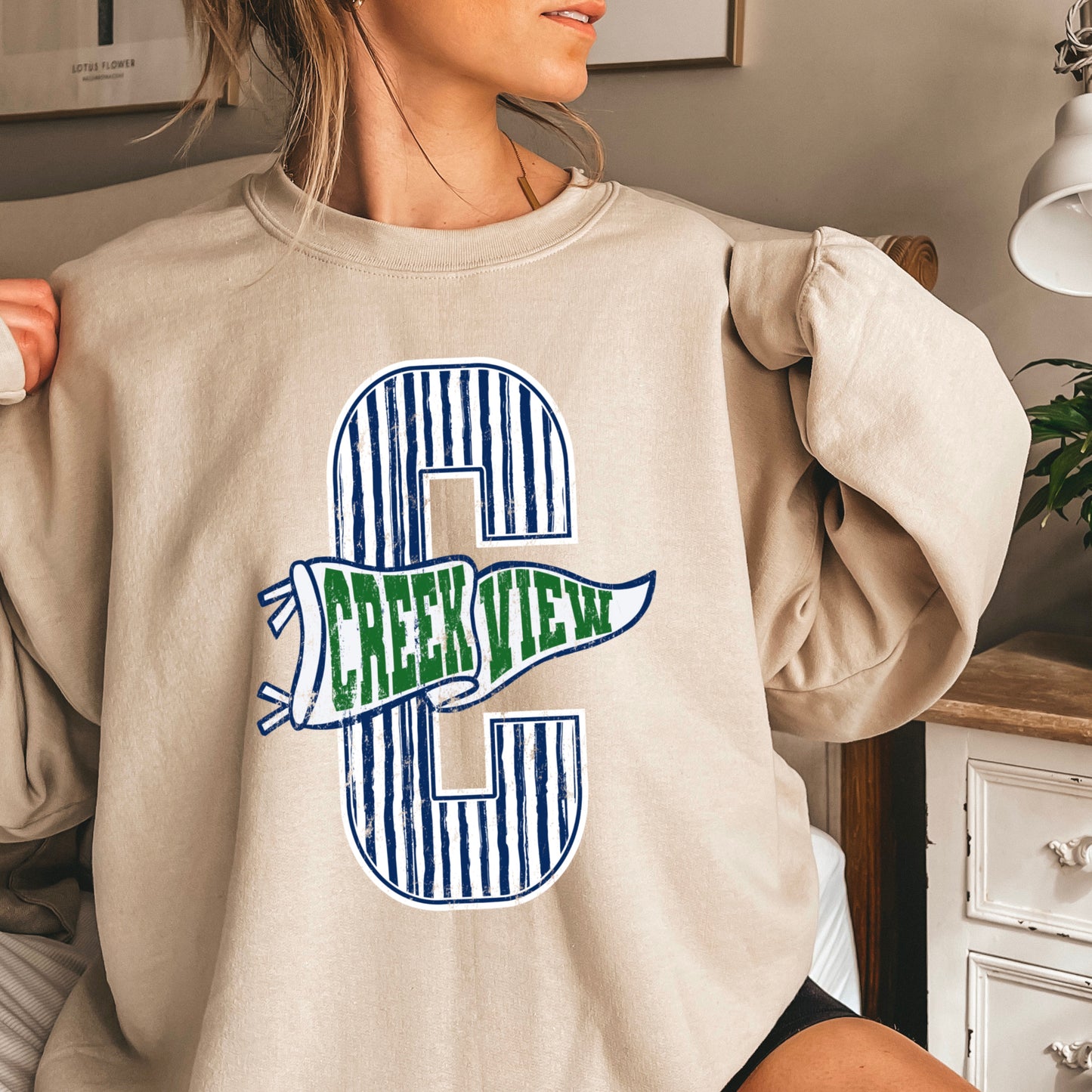 Creekview Grizzlies Crewneck Sweatshirt