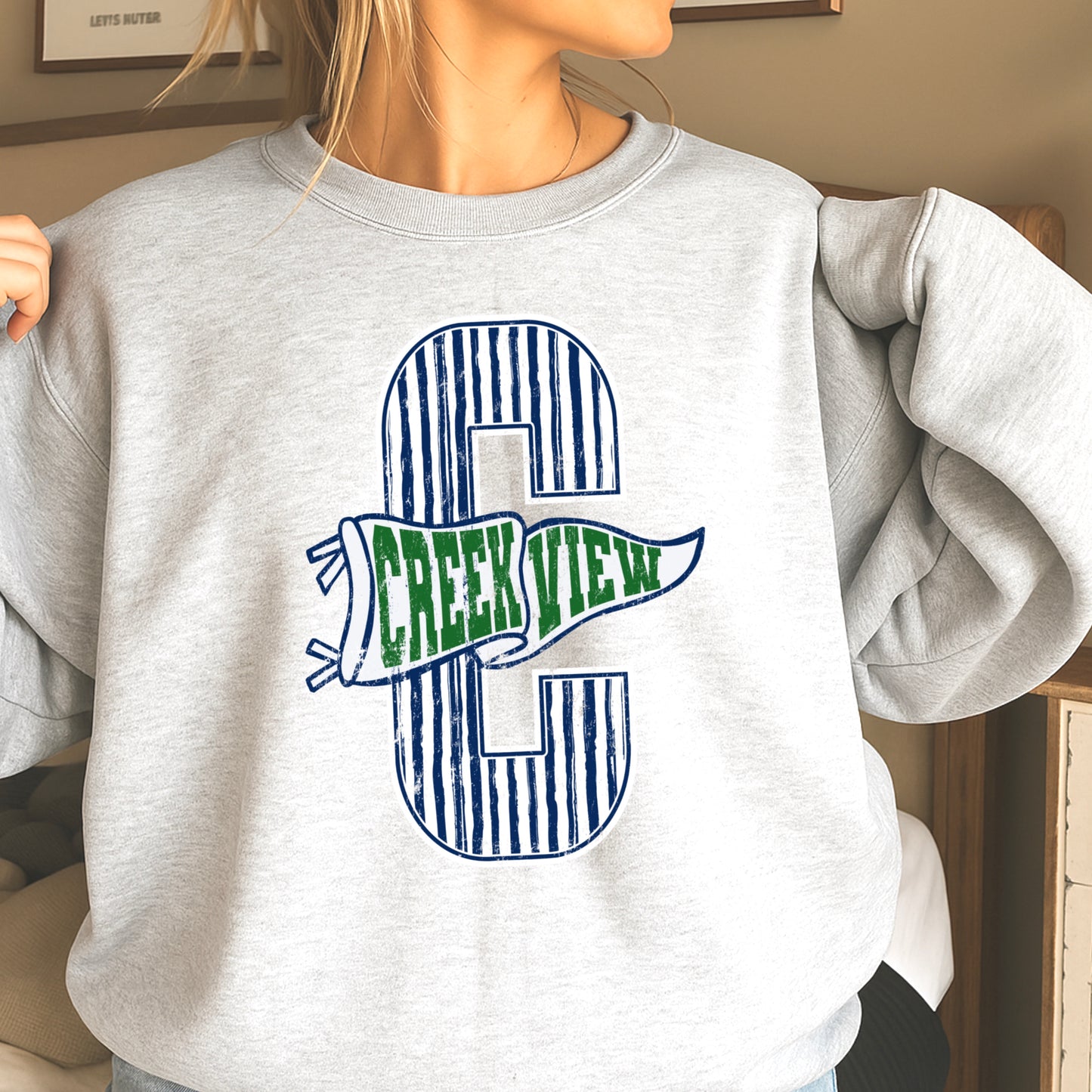 Creekview Grizzlies Crewneck Sweatshirt