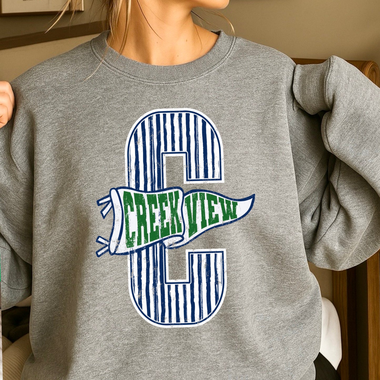 Creekview Grizzlies Crewneck Sweatshirt