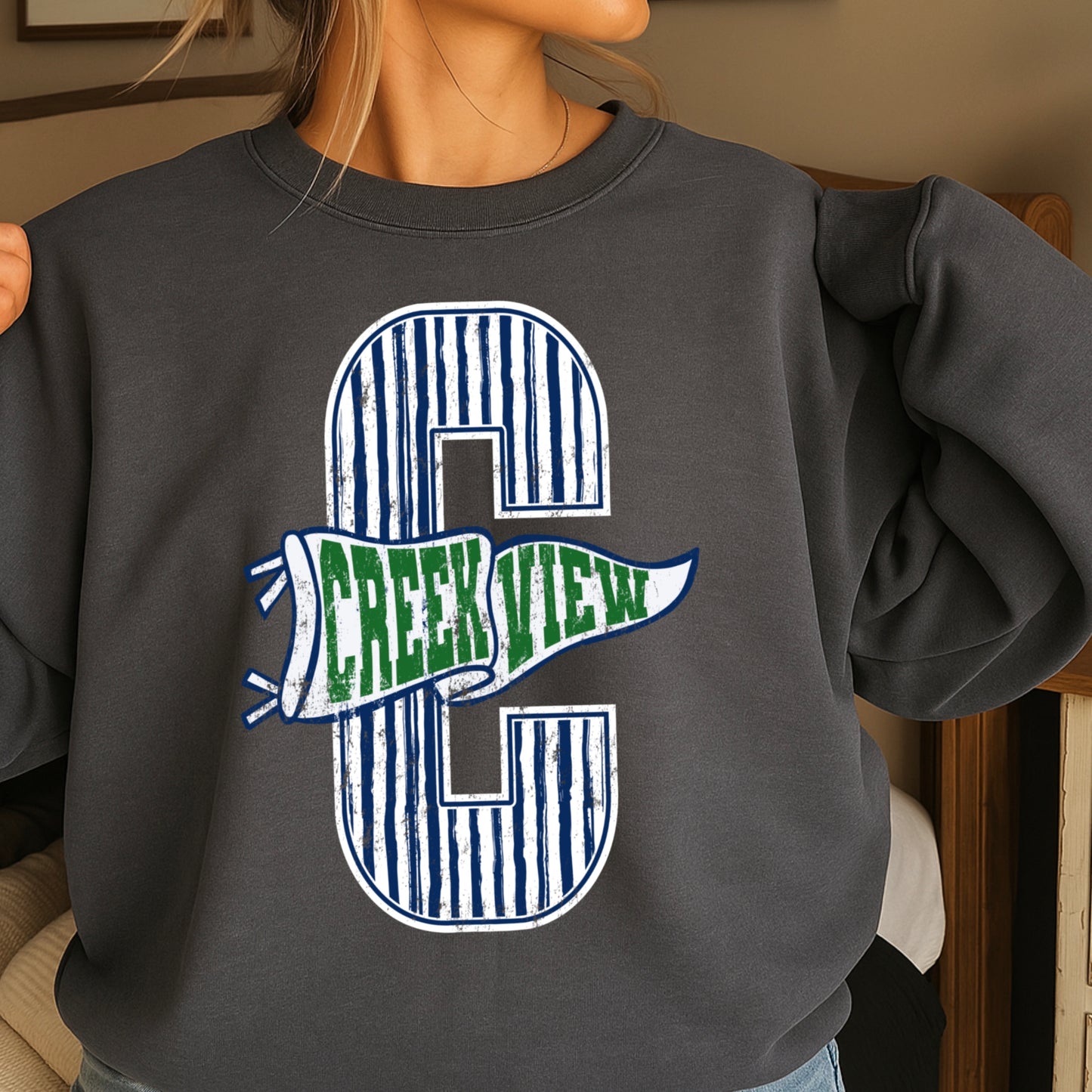 Creekview Grizzlies Crewneck Sweatshirt