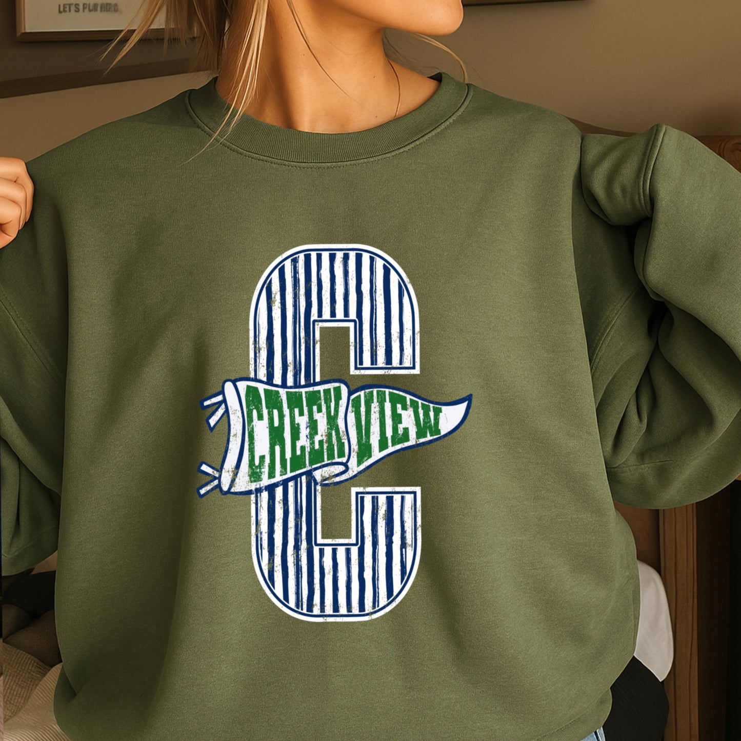 Creekview Grizzlies Crewneck Sweatshirt