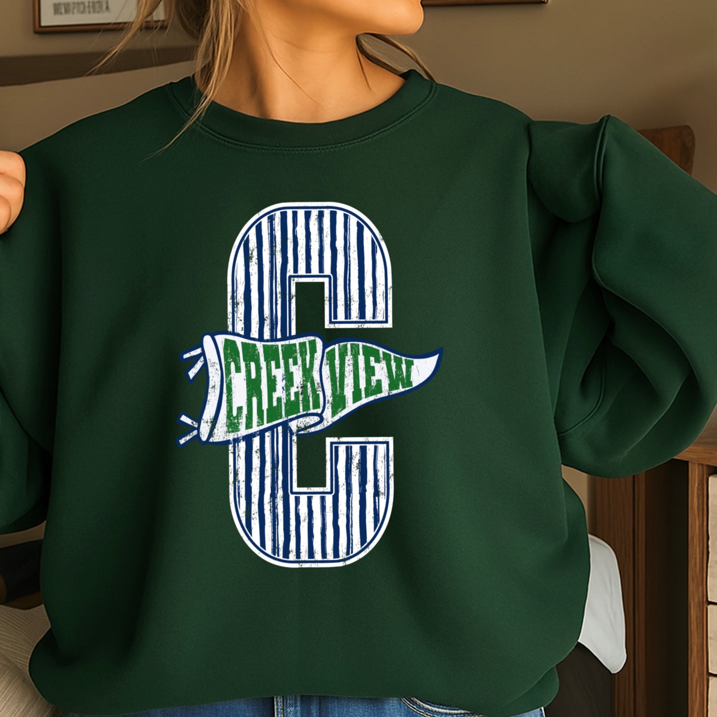 Creekview Grizzlies Crewneck Sweatshirt
