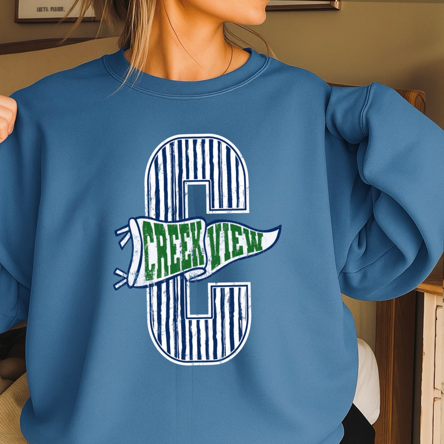 Creekview Grizzlies Crewneck Sweatshirt