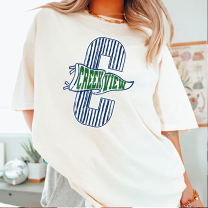 Creekview Grizzlies Comfort Color Graphic Tee