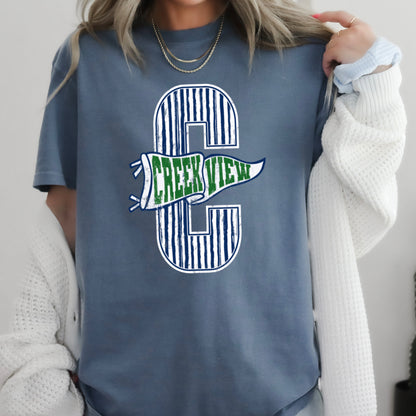 Creekview Grizzlies Comfort Color Graphic Tee