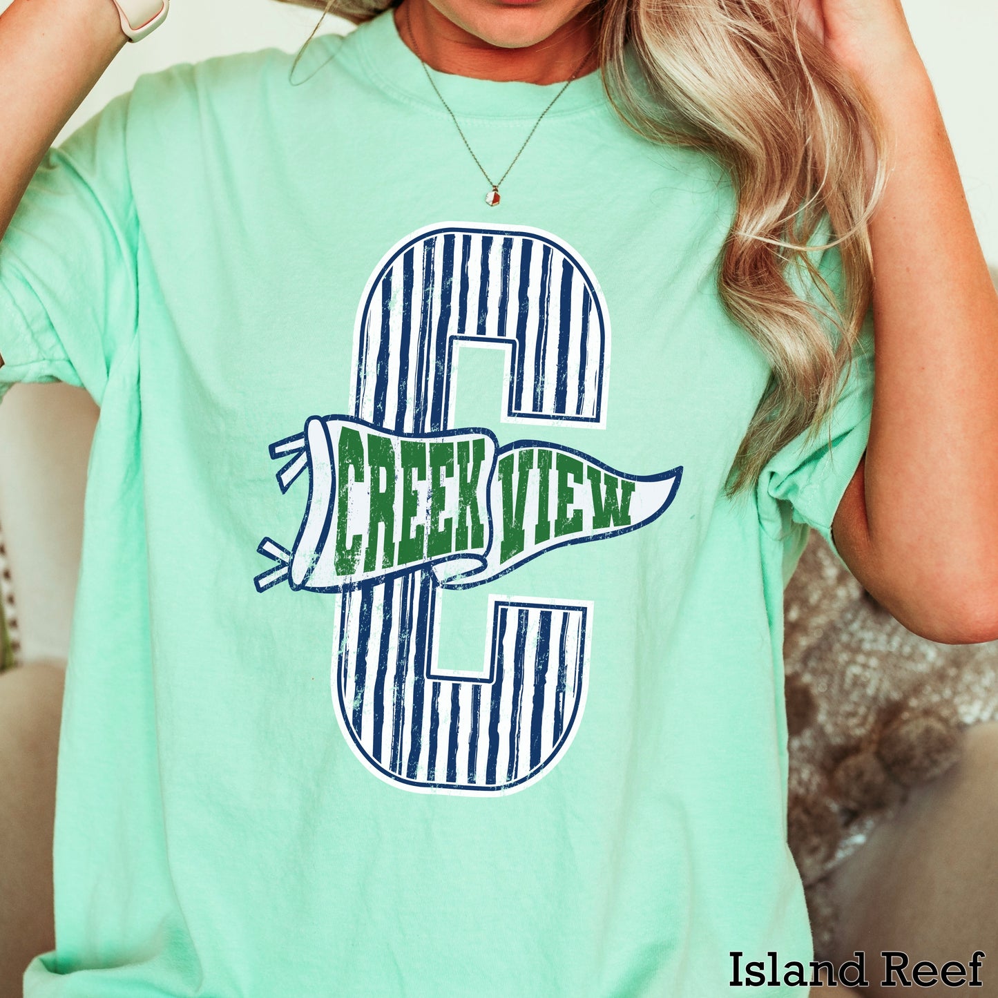 Creekview Grizzlies Comfort Color Graphic Tee