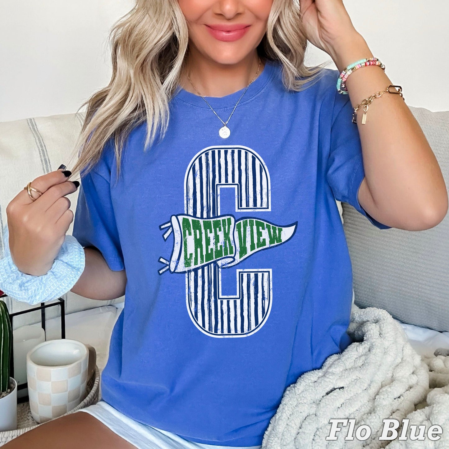 Creekview Grizzlies Comfort Color Graphic Tee