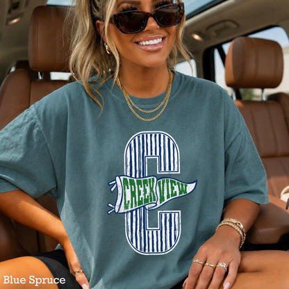 Creekview Grizzlies Comfort Color Graphic Tee