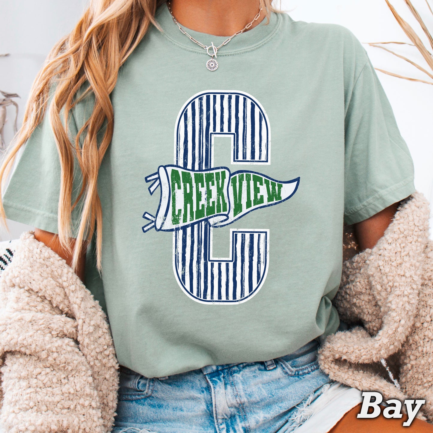 Creekview Grizzlies Comfort Color Graphic Tee