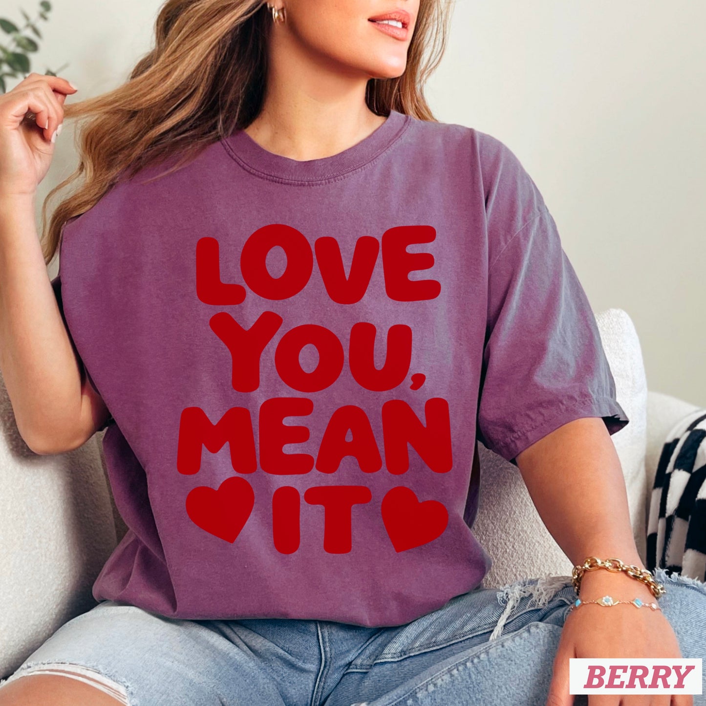 Love Is Patient Comfort Color Graphic Tee