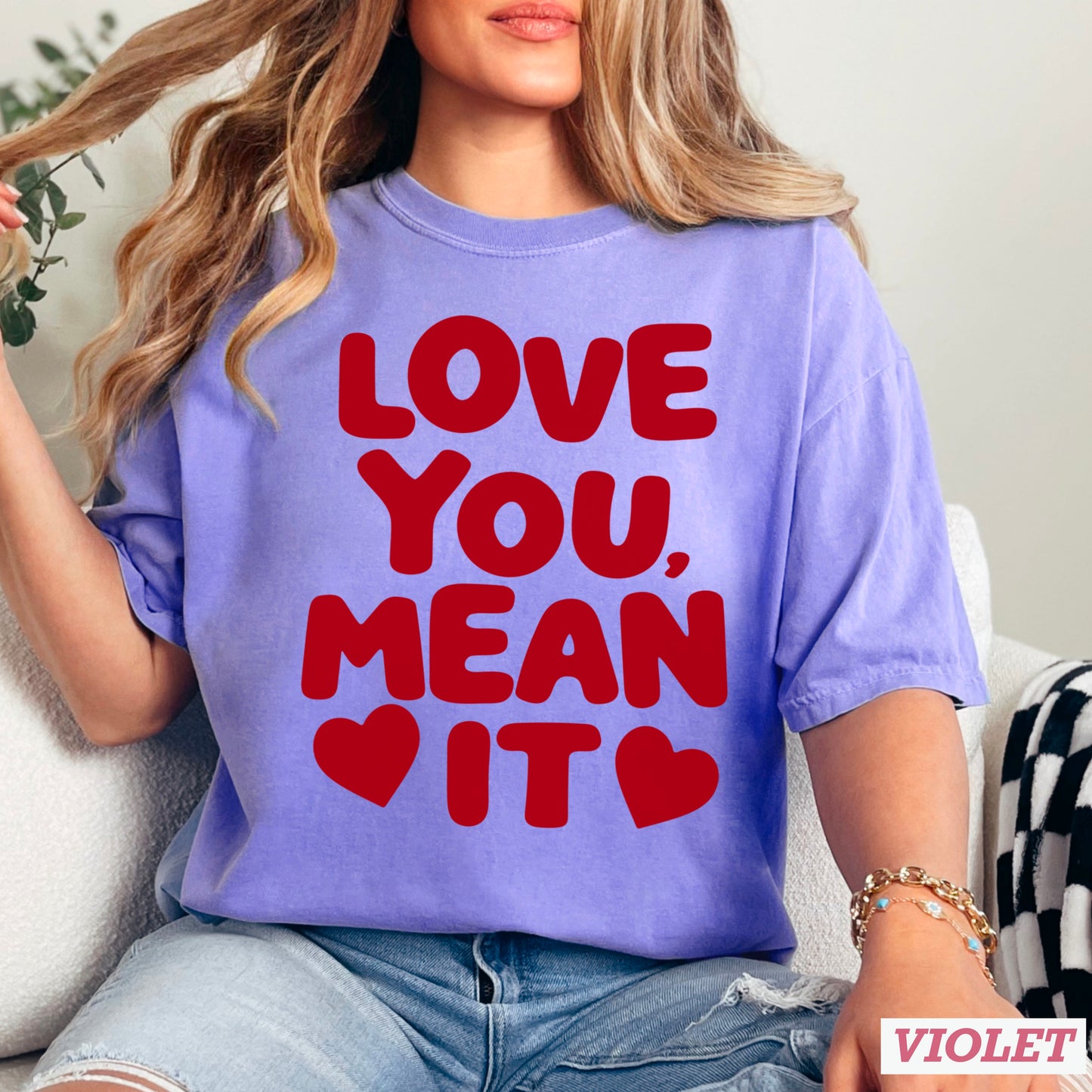 Love Is Patient Comfort Color Graphic Tee