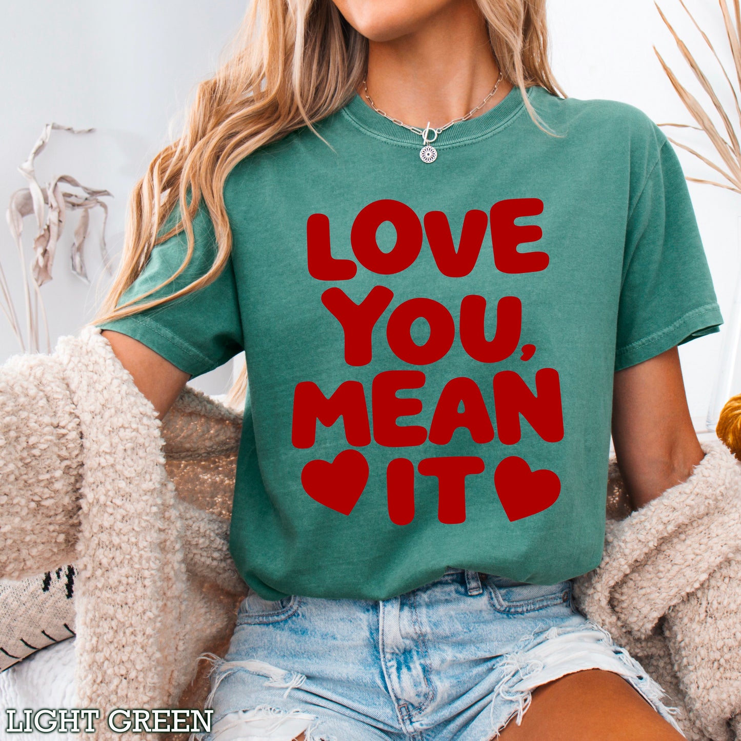 Love Is Patient Comfort Color Graphic Tee